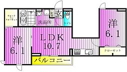 グラナーダ西新井 2階