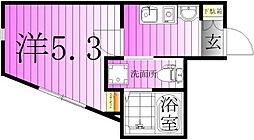 フローライト北千住 3階/301