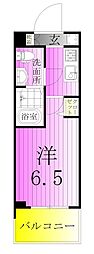 SHOKENResidence亀有 1Kの間取図画像