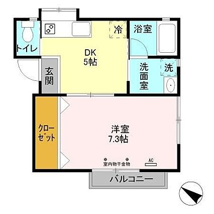 マイルーム藤4_間取り_0