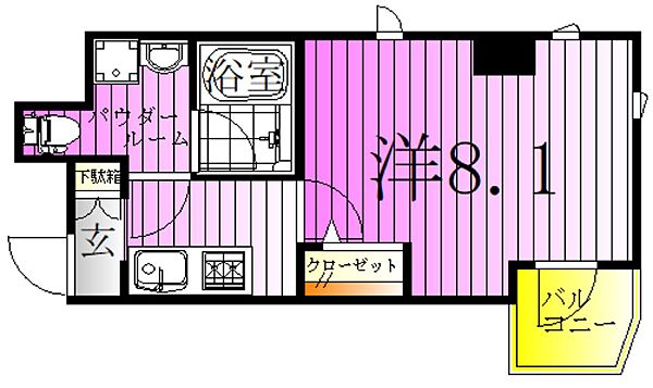 同じ建物の物件間取り写真 - ID:213100729772