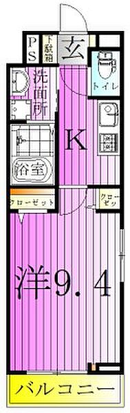 ラリュール 303｜東京都足立区谷中１丁目(賃貸アパート1K・3階・29.91㎡)の写真 その2