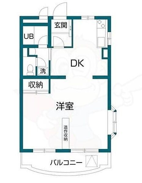 同じ建物の物件間取り写真 - ID:213101263221