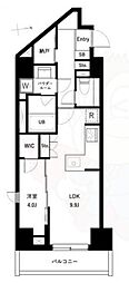 URBANPARKタカイド 1LDKの間取図画像