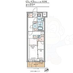 LUMINOUSつつじヶ丘 2階/-