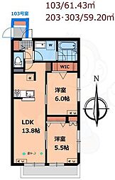 京王線 千歳烏山駅 徒歩16分