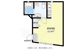 KAMIKITATERRACE ワンルームの間取図画像
