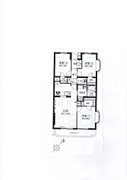 間取図画像 3LDK