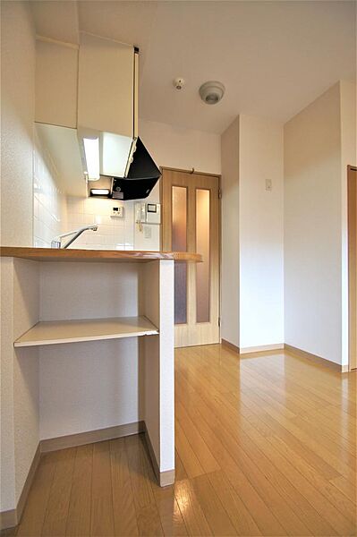 画像11:キッチンカウンターは小棚としてご利用いただけます。
