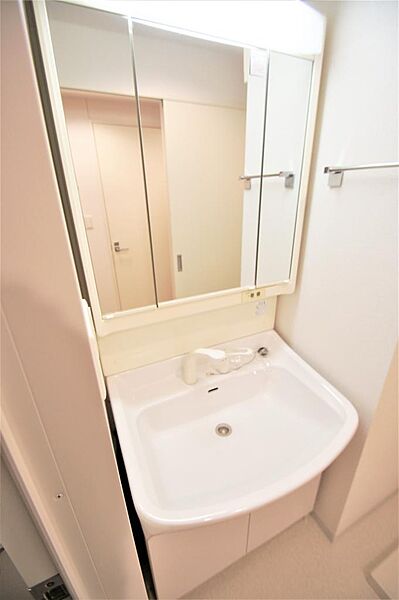 画像19:シャワー付洗面化粧台があり、身支度を整える際に便利です。