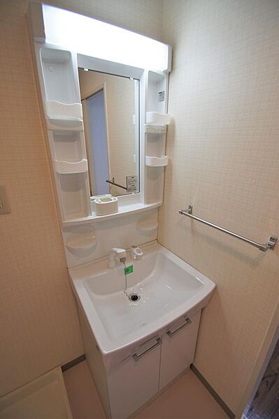 画像20:シャワー付き洗面化粧台があり、身支度を整える際に便利です。