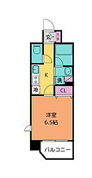 JR東北本線 長町駅 徒歩7分の賃貸マンション 9階1Kの間取り