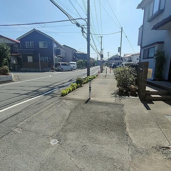 前面道路