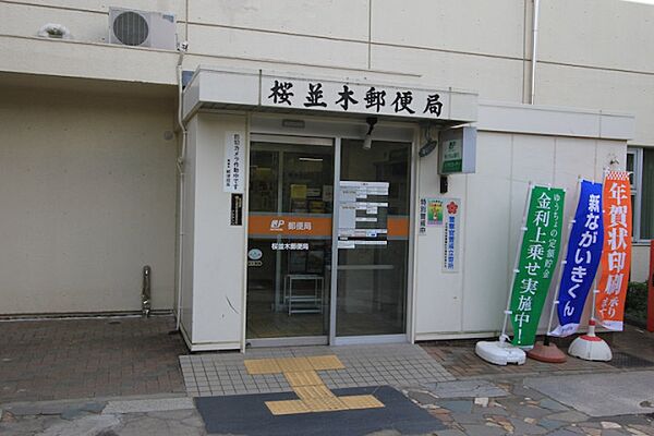 画像23:桜並木郵便局