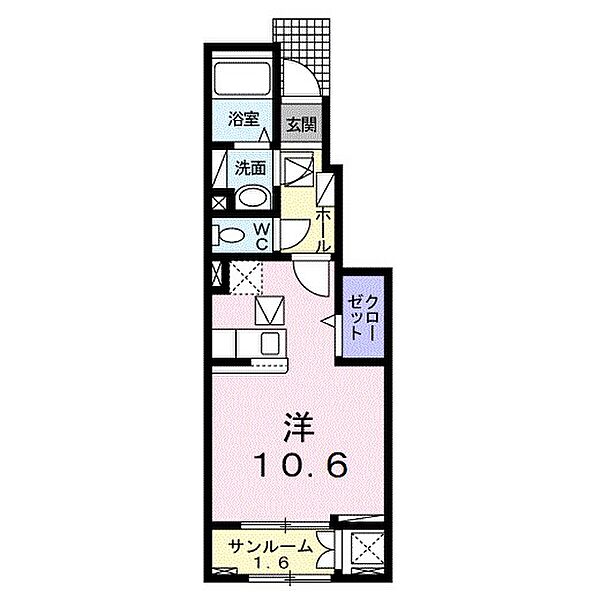 同じ建物の物件間取り写真 - ID:208009327719