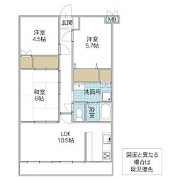 間取図画像 3LDK