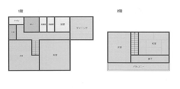 古河市東4丁目　中古戸建(4SDK)の間取り