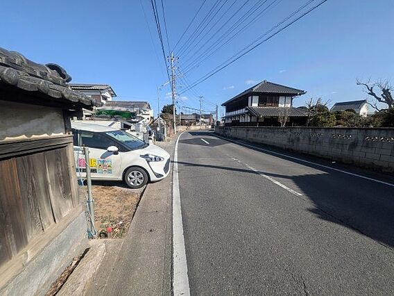 前面道路