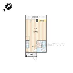 ハイツ協栄 1Kの間取図画像
