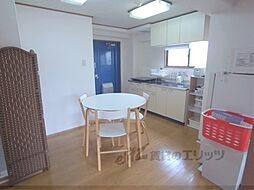 ロータリーマンション修学院 4階2DKのリビング/ダイニング