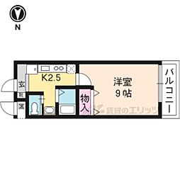 ＮｏｒｄｅｎＢｅｒｇ 3階1Kの間取り