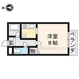 間取図画像 1K