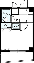 小杉SIビル 305 1階1Kの間取り