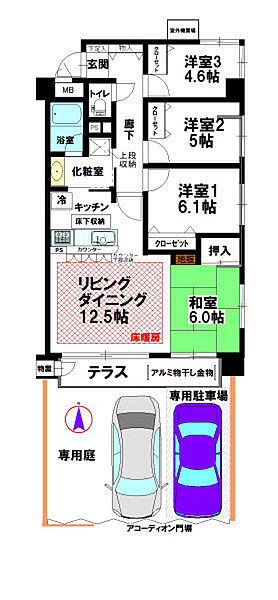 apartment 富山県富山市天正寺1076