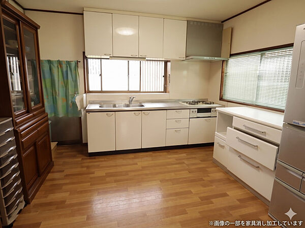 キッチン※画像の一部を家具消し加工しています