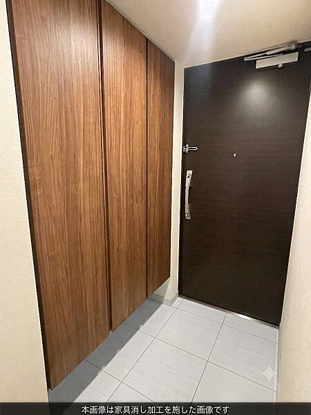 玄関・シューズボックス（家具消し処理をしています）