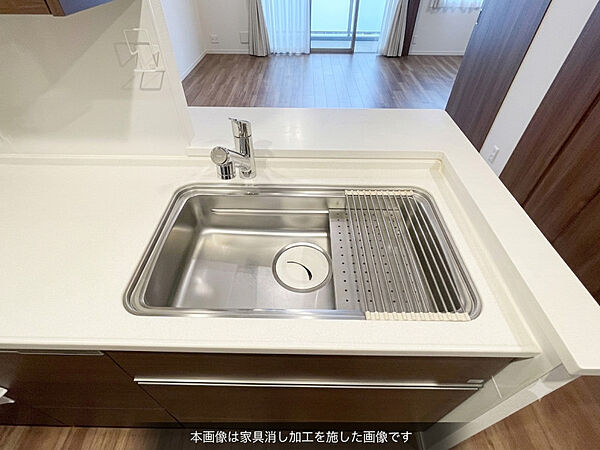キッチン_シンク（家具消し処理をしています）