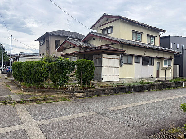 北側からの土地全景