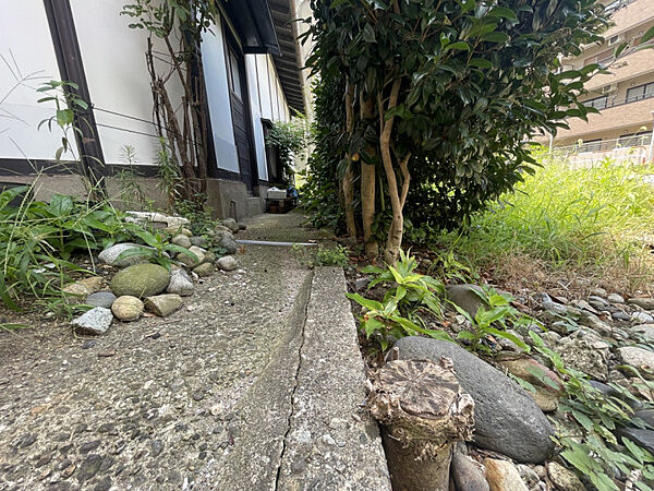 境界面　西側（北側→南側）