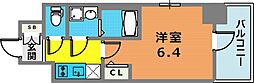 エスリードレジデンス神戸兵庫駅前 1Kの間取図画像