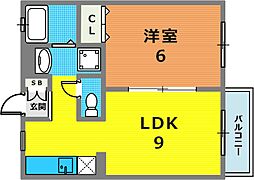 中山手ガーデンパレスD棟 2階