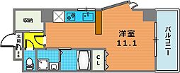タカマツ神戸駅南通 1Kの間取図画像