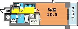 Schlossvoneins 1Kの間取図画像