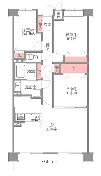 間取り：328000653354