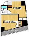 藤本ビル古船場7階3.5万円