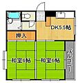 シャトレ小松2階4.2万円