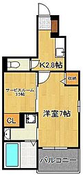 間取図画像 1SK