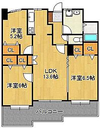 ニューサンリバー12番館 7階