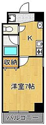 吉野町ワンルームマンション 3階/-