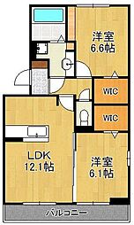 トレス下富野 2階