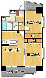 北九州都市モノレール小倉線 平和通駅 バス6分 砂津2丁目下車 徒歩2分 2階/-