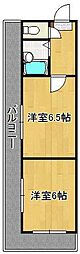 ロイヤルグランデ120 2Kの間取図画像