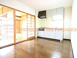 ベルハウス自由ヶ丘I B-2 2階3DKのリビング/ダイニング