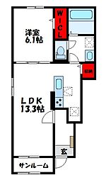 アカンサス宗像II 1階