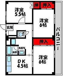 ビレッジハウス宗像 3階