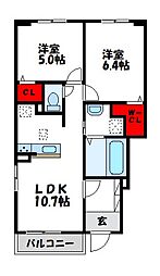 ブライトガーデンA 1階